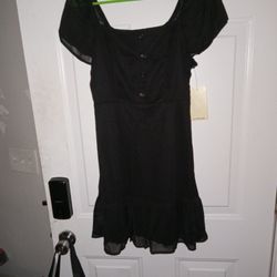 Cute Black Night Out Dress