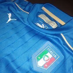 National Soccer Team Italy Puma Size Youth Medium 9-10y