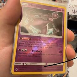 Mint mewtwo Card