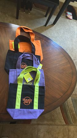 Trader Joe's Reusable Tote mini canvas bags  $18 each obo