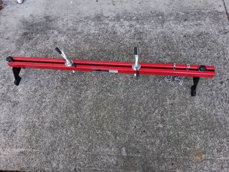 Red Engine Support Bar with Chains
