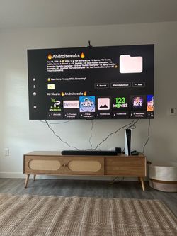Rattan Tv Stand