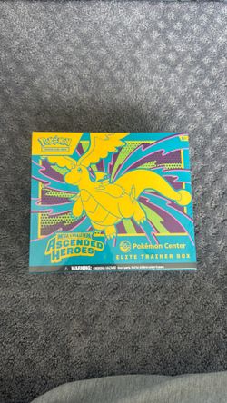 Pokemon Cards Ascended Heroes PC ETB