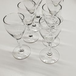 Small Cordial / Sherry Glasses – Set of 8 – 3.5” Tall