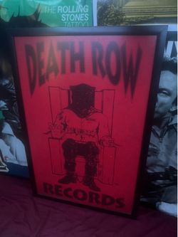 Framed Death Row Poster