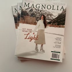 Bundle Magnolia Winter 2024 Magazines Issue No. 33 BRAND NEW✨ Joanna Gaines