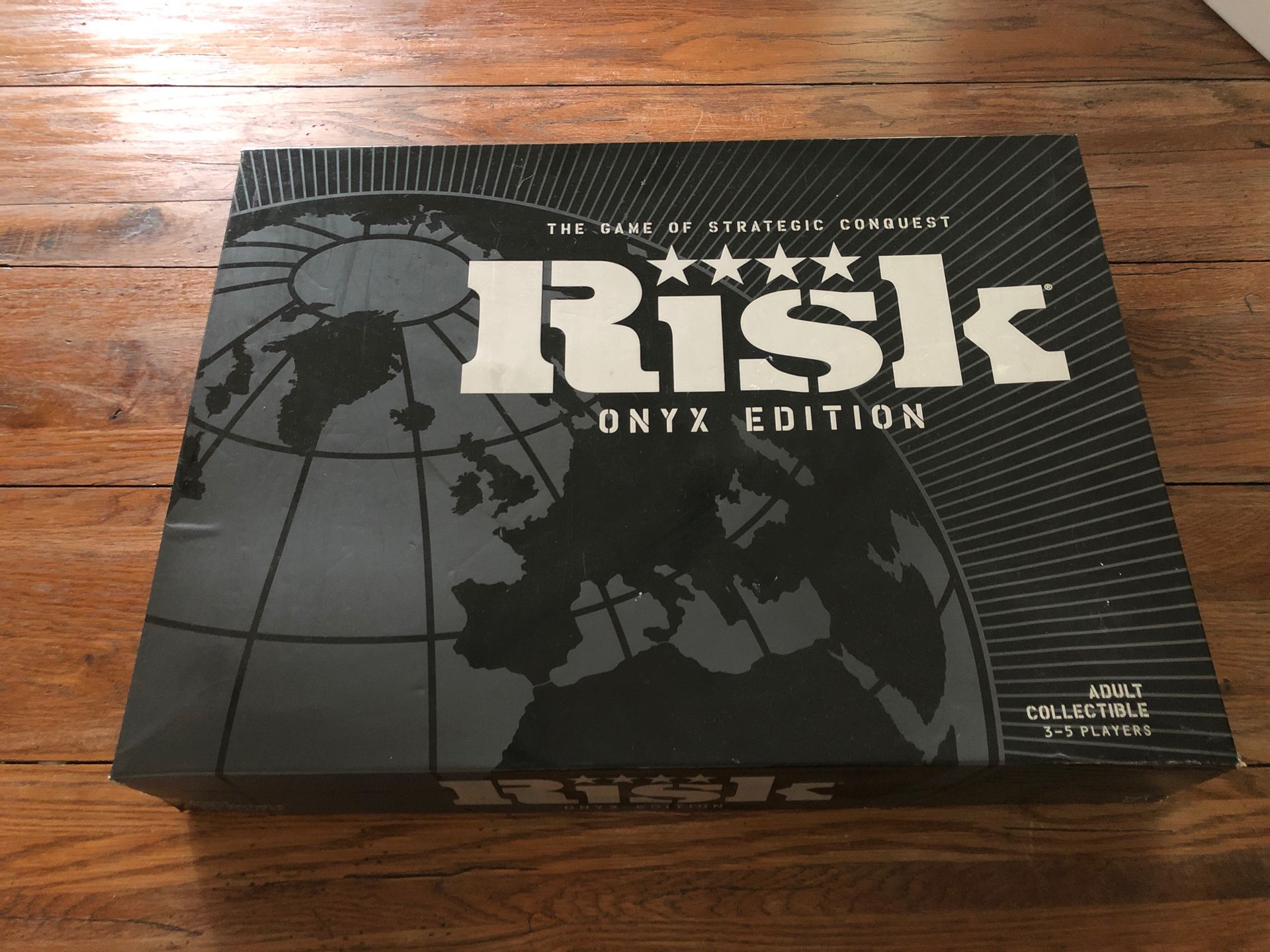 Risk board game Onxy Edition