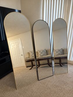 Full-Length Arched Mirrors