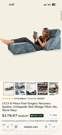 Bed wedge set