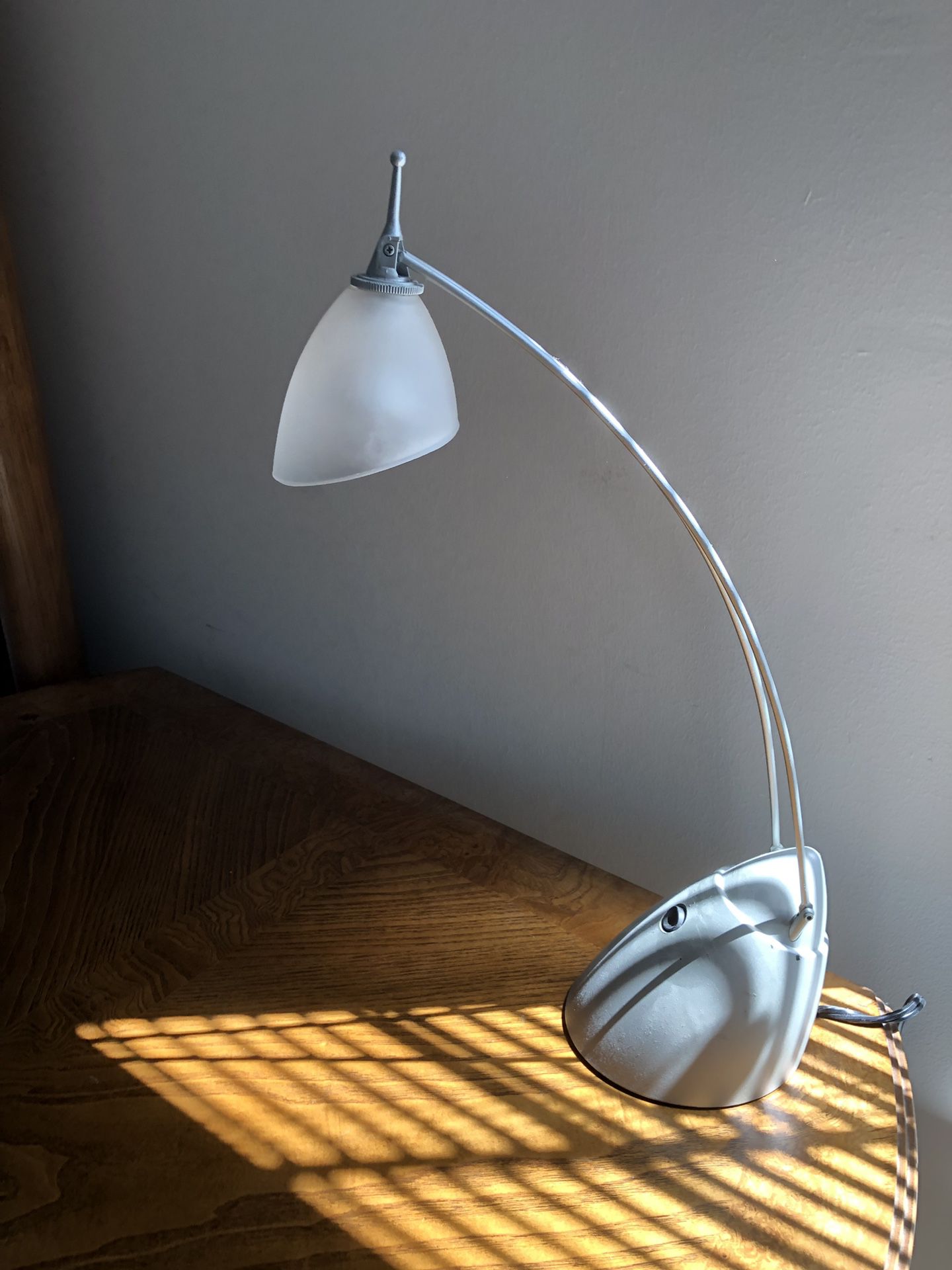 IKEA Silver Desk Lamp / Light