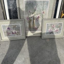 3 Piece Magnolias- Homer Interiors 