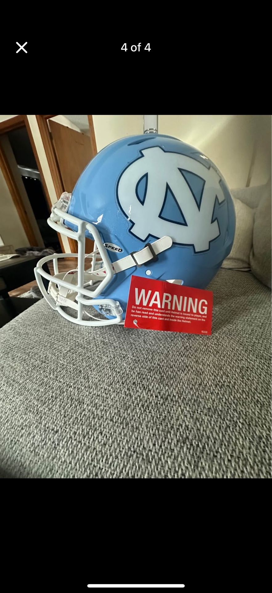 Drake Maye Sig Authentic Full Size Helmet