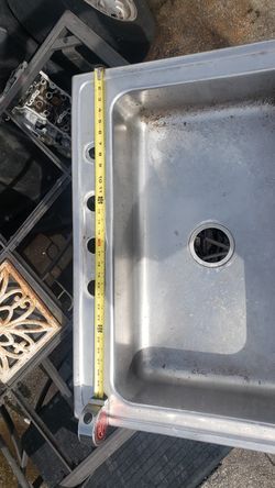 Stainless sink 30$