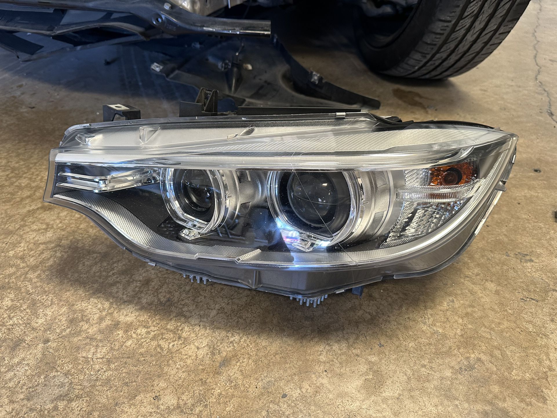 Headlamp 2015 BMW 428i Grand Coupe LH Headlamp OEM