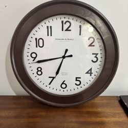 STERLING & NOBLE WALL CLOCK  30 inch