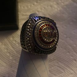 2016 cubs Silver Tone World championship Zobrist