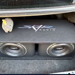 Skar audio 2/12s With 1200W Amp