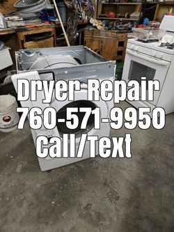 We Fix Dryers 🔧
-Stove, Microwave, Dishwasher, Washer, Dryer!!!