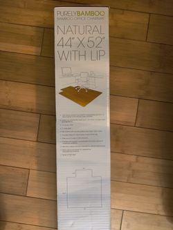 Office Chair Floor Bamboo Guard