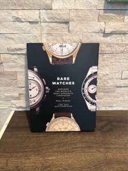 Rare Watches Book - Paul Miquel Slipcover Coffee Table Book Exquisite Timepieces