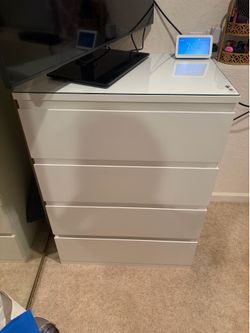 White Storage Drawers