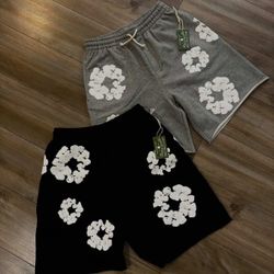 Denim tears shorts, Bape tees, SDL shorts and tees 