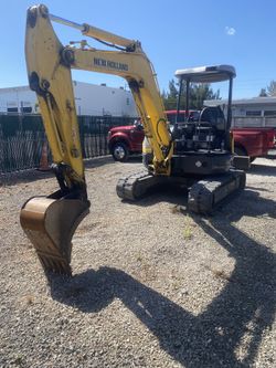 Mini Excavator  And Trailer