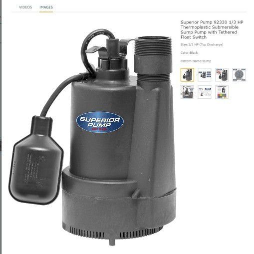 Superior Sump PUMP