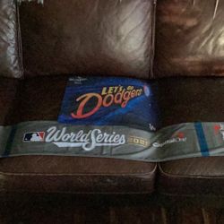 2025 Dodgers World Series Game Rally Towel & Scarf