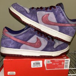 Nike Dunk Retro Low Plum Size 8 