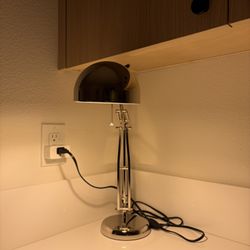 Nickel Silver Desk/Table lamp 