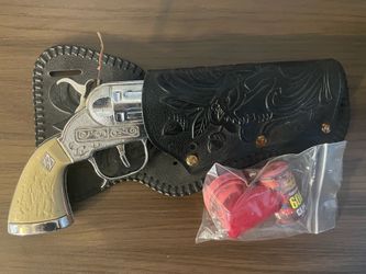 GOOD CONDITION - TOY*** Gun Fake Shot Realistic Loud Bang Gunpowder Strips