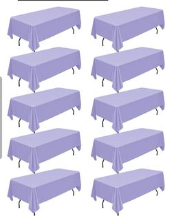 Lavender Table cloths
