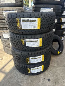 265/65R17 a plus at #4 new tires installed and balanced 50,000 miles warranty