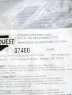 #37480 power steering hose