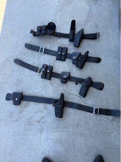 Police youth costume real belt halloween