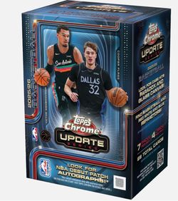 2025-26 TOPPS CHROME UPDATE Basketball VALUE BLASTER BOX NBA New QTY available