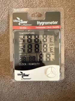 Ultra Grow by Plantmax Digital Hygrometer UG-HGM