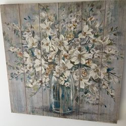 Wooden Painted Art Picture  40x40
