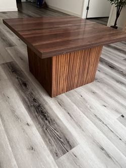 Wooden Square Coffee Table 31x31x20