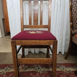 Antique Embroidered Chair
