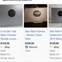 Star Wars Frames 2-volume book set