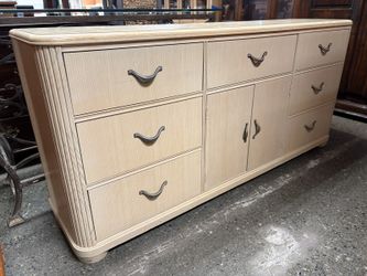 THOMASVILLE Vintage Impressions Cream Art Deco Revival Triple Dresser