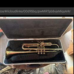 Brass trumpet