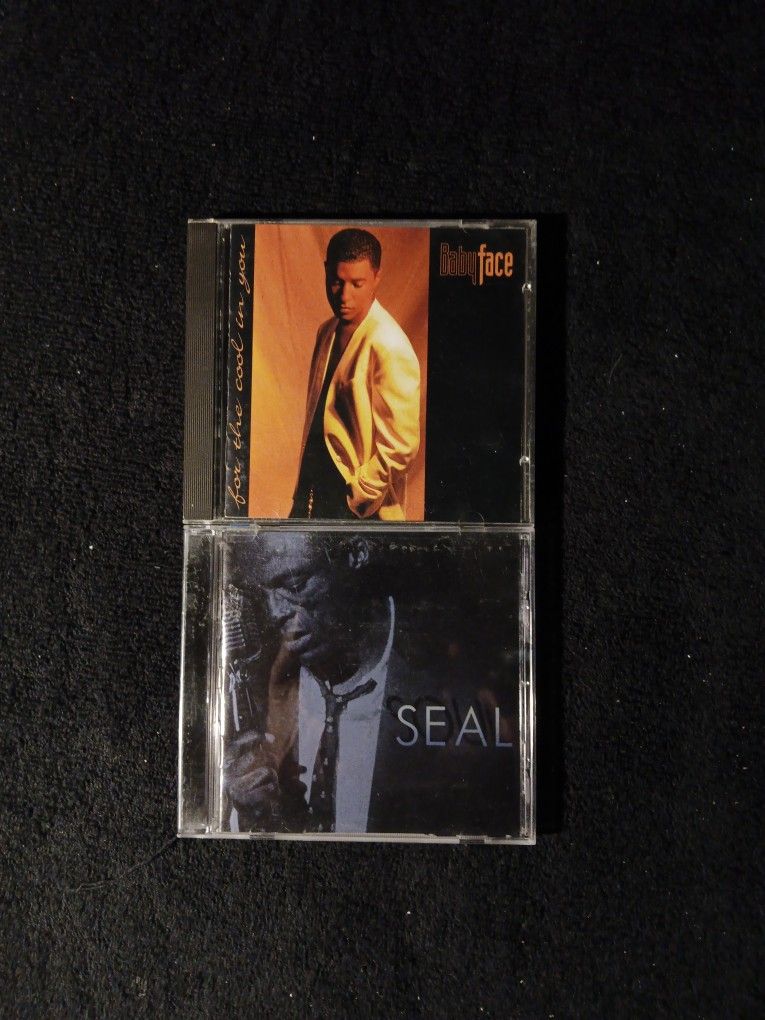 Cd's Of Baby Face and SEAL