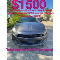 2015 Dodge Dart No Credit Check No Requirements 