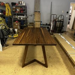 Custom Made Black Walnut Dining Room Table 72X36