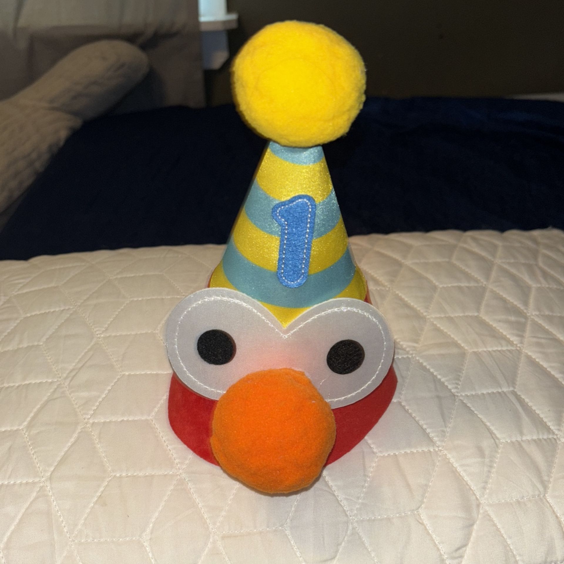 Elmo 1st Birthday Party Hat 