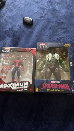 (NOT FREE) Marvel Legends Spider-Man & Hulk Action Figure lot