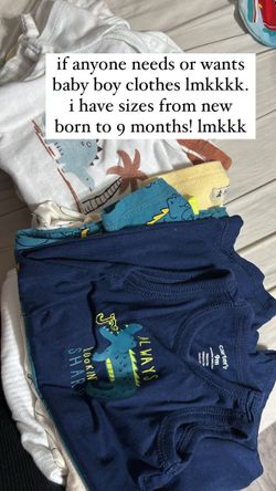 Baby boy clothes